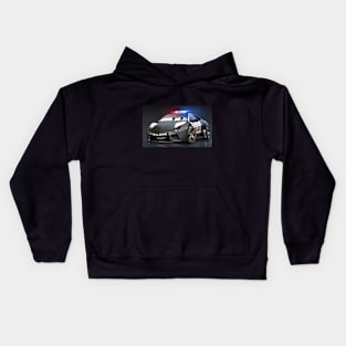 Police Cars Kids Hoodie